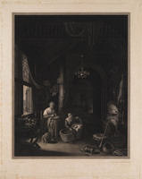 KG 08013
          <br/>
          Interieur met vrouw en kind bij een wieg
          <br/>
          <em>Zeelander, Abraham Lion (1789-1856)</em>
